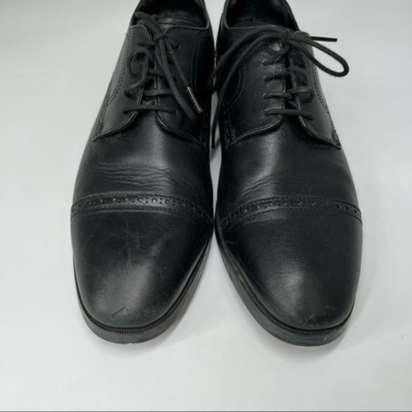 COLE Haan Cap Toe Oxfords Leather Shoes size 11 - Picture 2 of 6